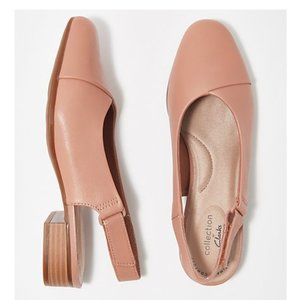 Clarks Collection Balletcore Slingback Mules size 9.5